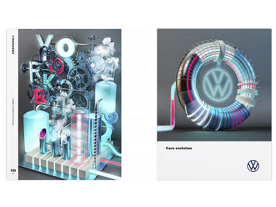 Yorokobu 2020 2020 3d 3d art adobe artdirection cinema4d design electric future illustration magazine maxon