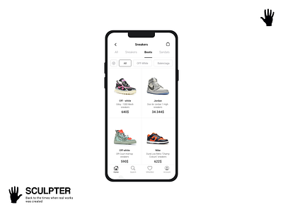 Sneakers store UI/UX iphone iphone11 sneakers sneakerstore ui design uidesign uiux