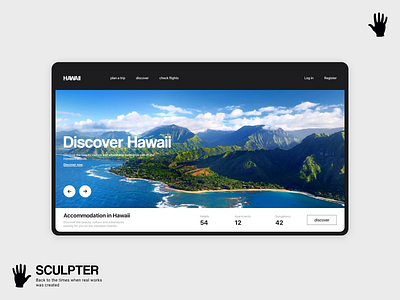 Discover hotels in Hawaii Landing page