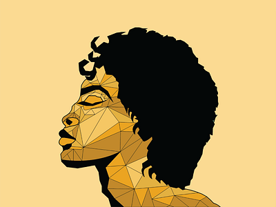 Portrait of a woman illustration vector woman