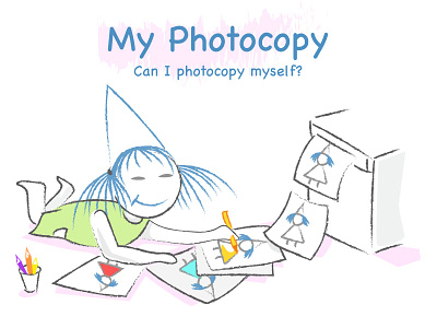 Mavi Saçlı Çinli Kız amazon children drawing e book funny illustration kindle story vector