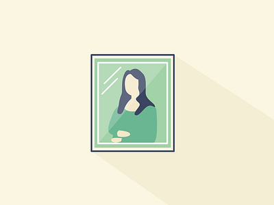 M O N A L I S A 2d design illustration illustrator monalisa paris vector