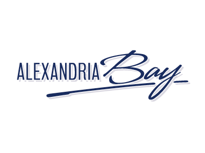 Alexandria Bay - typography header