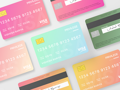 Credit Card / Payment Method Design