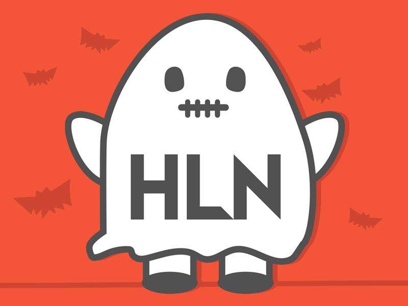 Halloween Logo HLN by Aldina Fazlic on Dribbble