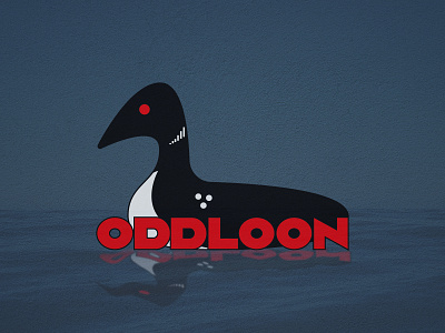 ODDLOON Logo logo logo design loon minnesota