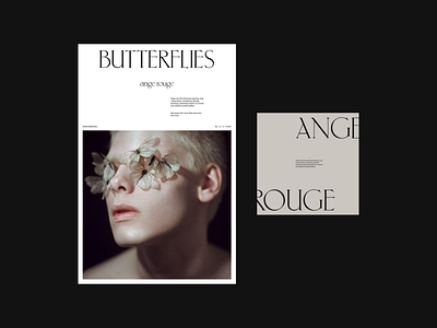 Butterflies. design digital digital design typography ui uidesign visual design web