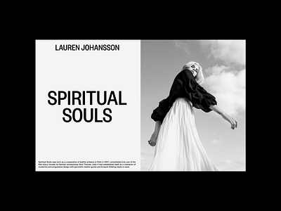 LJ — Spiritual Souls branding design digital digital design typography ui uidesign visual design web webdesign