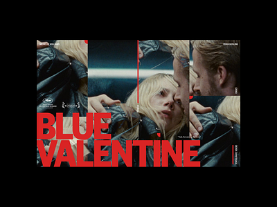 Blue Valentine branding design digital digital design illustration typography ui uidesign visual design