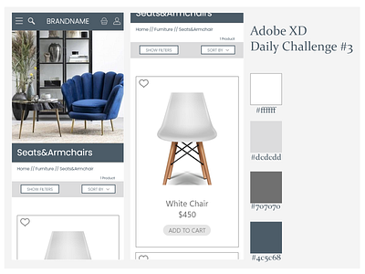 Adobe XD Daily Challenge #3 adobe adobe illustrator adobe xd adobexd design productdesign ui uxui xddailychallenge