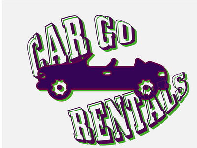 CarGo Rentals - Minimal Logo branding design graphic design illustration logo typography