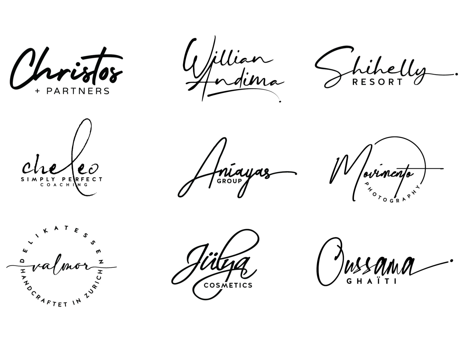 Signature Logo Design Templates
