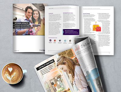 CrowdTwist: Rebranding brochure design design print design