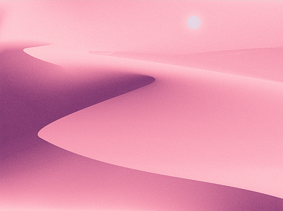 Pink Sands - Sands & Moons adobe illustrator analogous geometric gradients graphic design meshtool minimal noise texture photoshop pink sand sand dunes sky skyline sun sunlight vector