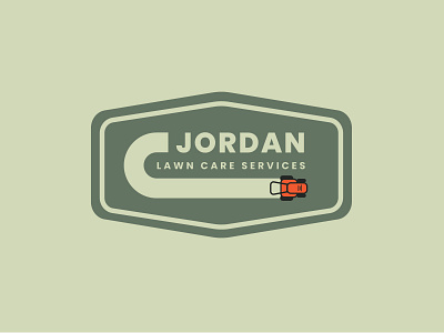 Lawn Logo branding design icon illustration lawncare logo simple small business logo type vector