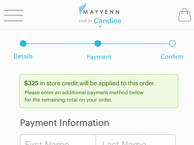 Checkout Flow payment