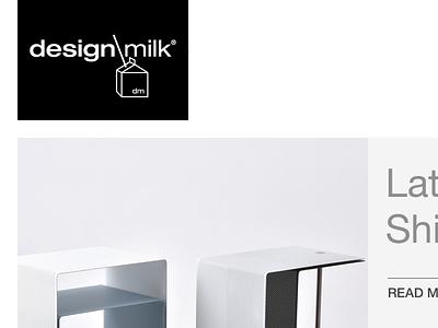 Design Milk - Weekly Email Digest design email