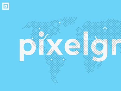 Pixel Grid - Landing Page