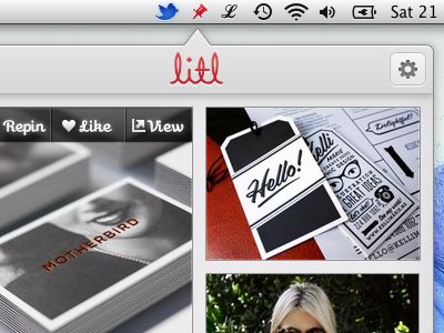 litl app app desktop menu bar os x pinterest