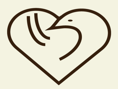 LOVE BIRD LOGO happiness