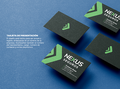 Branding Nexus Seguros branding design