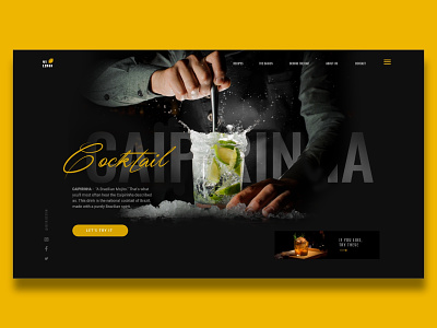 My Lemon - Landing Page Concept design graphic design product design typography ui ux web website