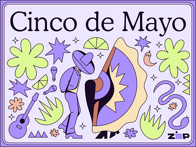 Cinco De Mayo Illustration