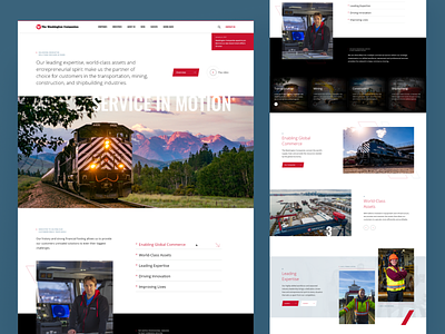 Washington Companies Website design graphic design ui ux web design website design