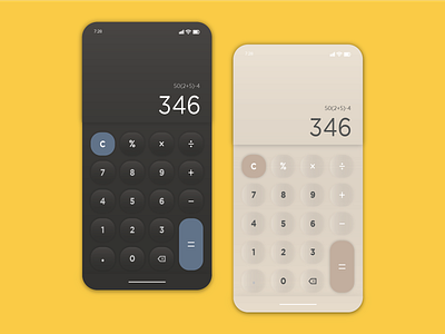 Daily UI  004 | Calculator