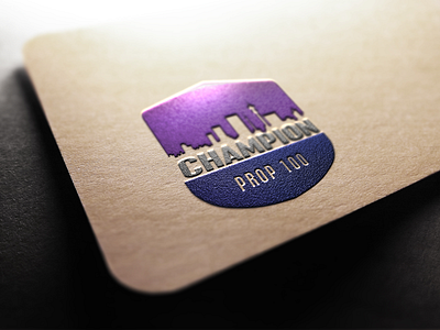 Champion Property 100 Logo Design graphic design in clermont logo design