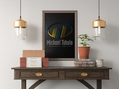 Michael Tsholo Investment Company Logo Design branding designer freelance graphic design logo design warten weg