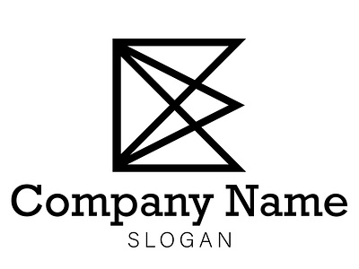 Modern Minimalist E Letter Logo Design
