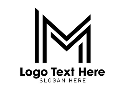 Modern Minimalist M Letter Logo Design