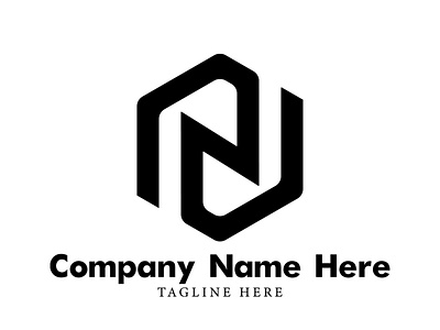 Modern Minimalist N Letter Logo Design