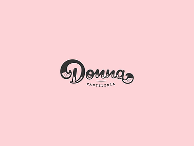 Donna Pastelería bakery bakery logo bakerylogo brand branding design lettering lettermark logo logo design logotype typogaphy vector