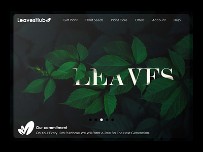 LEAVESHUB concept UI #1 app design figma icon photoshop typography ui uiux ux uxdesign vector web website