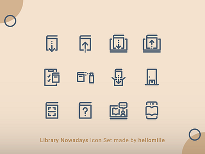Library Nowadays - Line Style