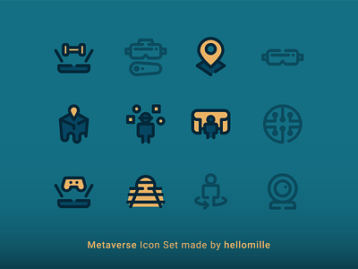 Metaverse - Icon Set