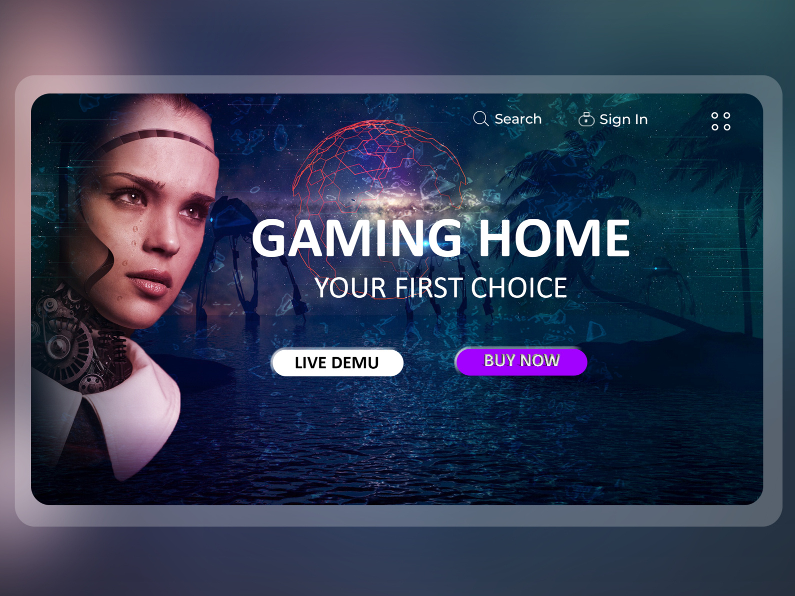 Gaming  Site Template Design II by Abdus Salam on Dribbble