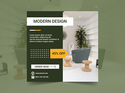Furniture Template Design Promotion
