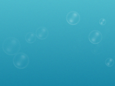 Bubbles underwater
