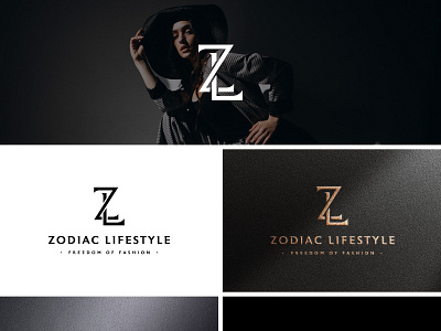 Zodiac Lifestyle life style logo luxury logo lz logo zl logo