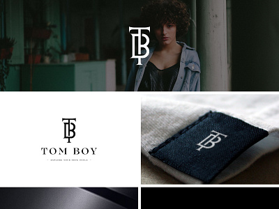 My logo brand name is called : TOM BOY clothing line logo design graphic design logo luxury logo tb logo
