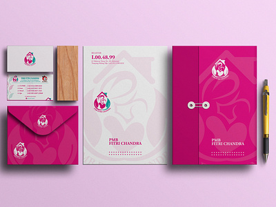 LOGO PMB FITRI CHANDRA branding branding design brands design graphic design l logo logo midwife logos midfiwe ui website concept