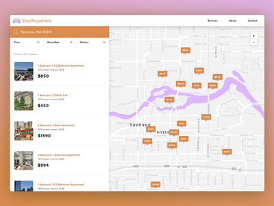 Stay Anywhere App app booking flat travel web