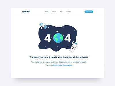 Daily UI #008 (404 Page)