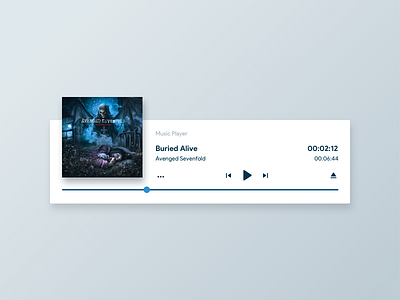 Daily UI #009 (Music Player)