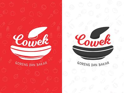 Cowek Logo cobek cowek food hot logo makanan pedas penyet restaurant restoran