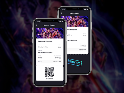 Movie Ticket UI