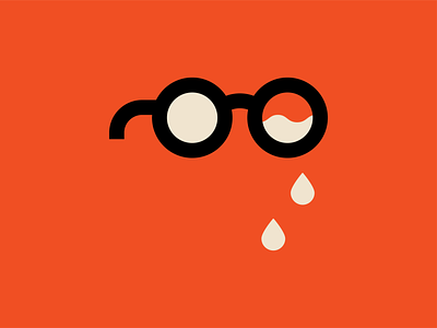 Crying andreas wikström design graphic design icon illustration pictogram poster print ui vector